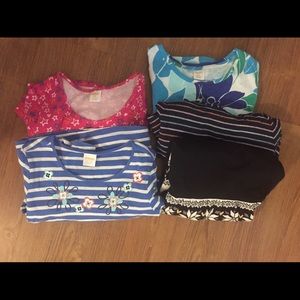 Five Gymboree  dresses! Cute! Comfortable!! 💕💕